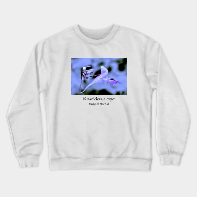 Kaleidoscope Diary Musical Orchid Crewneck Sweatshirt by Kaleidoscope Therapy